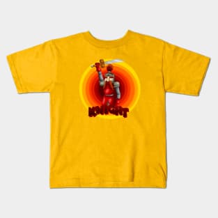 knight knighty cartoon animatronic LOGO HD Kids T-Shirt